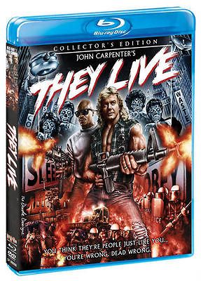 John Carpenters THEY LIVE New Sealed Blu ray Roddy Piper K. David