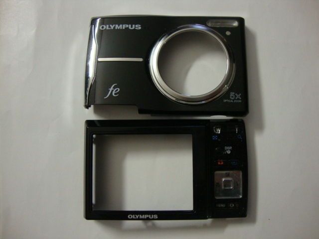 GENUINE OLYMPUS FE 46 FRONT AND BACK CASE COVER  PARTS