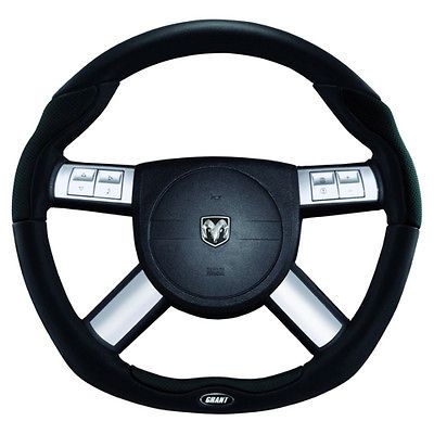05 10 Chrysler 300 300C Black Leather Steering Wheel