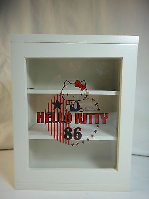 Hello Kitty Sanrio Rare White Organizer Cupboard drawer Shelf