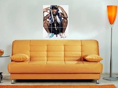 AP ROCKY 35X25 INCH COLOUR MOSAIC WALL POSTER ASAP RAP HIP HOP