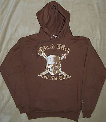 DISNEY PIRATES OF THE CARIBBEAN DEAD MEN TELL NO TALES MENS SWEATSHIRT