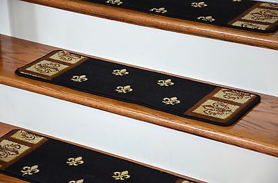 =14 Step1Landing Peel 28x29 Rug Carpet Stair Treads Woven Wool