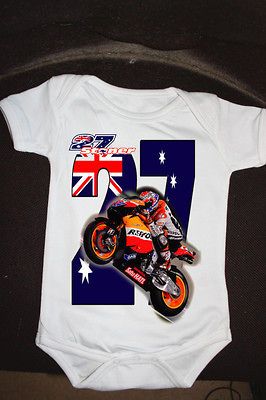 Casey Stoner #27 Baby Gro   MOTOGP 2012   Perfect Gift