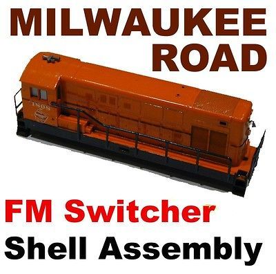 MILWAUKEE ROAD FM H 12 44 Diesel Switcher BODY SHELL Minitrix N