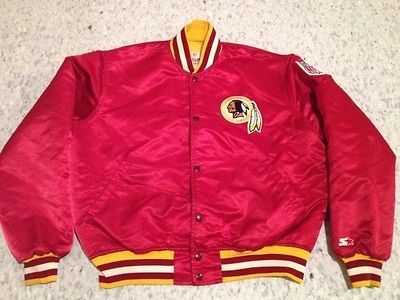 Vintage Washington Redskins Starter Proline NFL Satin Jacket Mens