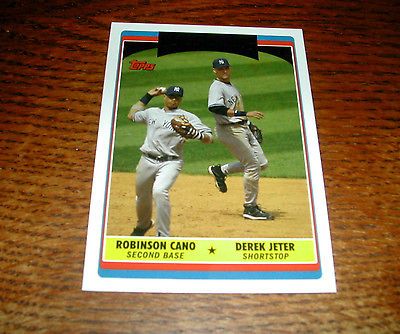 Derek Jeter / Rob Cano 2006 Topps Update Classic Duos