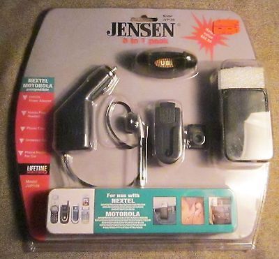 Jensen JVP107 Cell Phone Accessory Kit Retail value $46.00