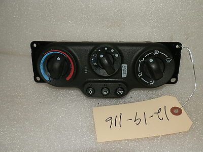 2005 CHEVY EQUINOX FACTORY OEM A/C AC HEATER TEMPERATURE CLIMATE