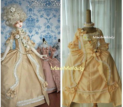 18th century Rococo Baroque Cosplay Costume Dress h17