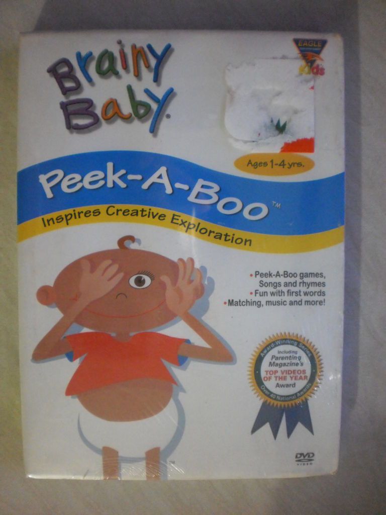 Christmas Sale) Brainy Baby   Peek A Boo   Kids Learning Movie DVD