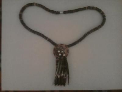 Native American Cherokee Spirit Shield Pendant