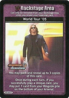 WWE Raw Deal HOT RARE World Tour 05 Chris Jericho Backstage Rare