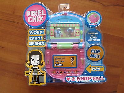 NIB New in Box Pixel Chix Mall Love 2 Shop, New in Original