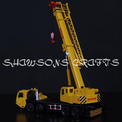 DIE CAST METAL 1/55 GIANT CRANE TRUCK HEAVY VEHICLE MODEL REPLICA