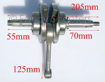 stroke Engine Crank Shaft (110cc) for ATVs, Dirt Bikes, Pocket Bikes