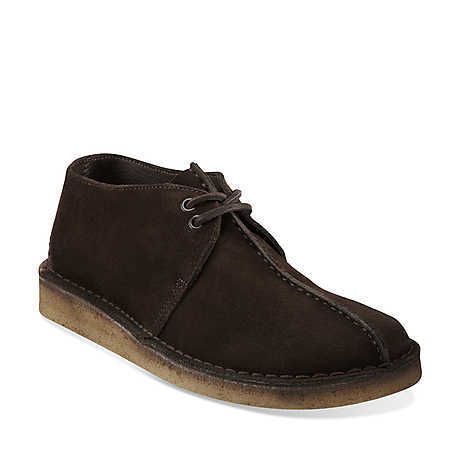 Clarks Desert Trek Men Style 63333 Brown Suede