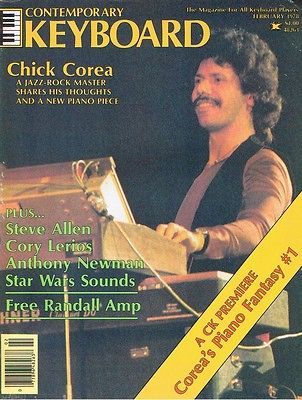 Magazine FARFISA VIP 600, Rhodes, Chick Corea, Star Wars Sounds