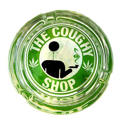 Glass Outdoor Indoor Tobacco Cigarette Herb Cannabis Ashtray Holder