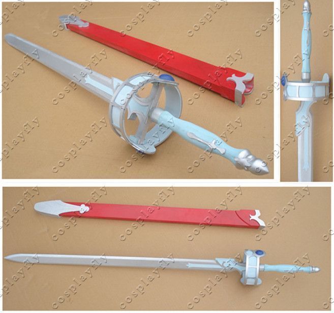 sword art online asuna yuuki sword cosplay prop from china