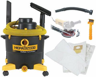 Dustless HEPA Certified 16 Gallon 120V Wet/Dry Vacuum Kit EPA RRP OSHA