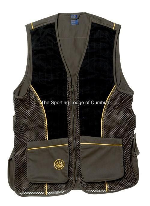 2012 BERETTA SILVER PIGEON COTTON VEST OLIVE SHOOTING SKEET XXL