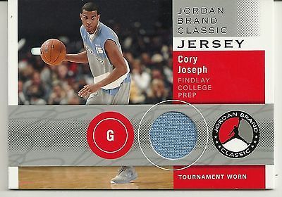 Cory Joseph 2010 11 UD Jordan Brand Classic JERSEY JBC CJ Findlay Prep