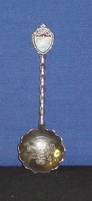 Norfolk, Virginia with Aircraft Carrier Souvenir Spoon   pre owned