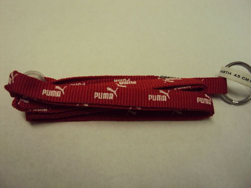 Puma Vintage Lanyard Red/White 45 cm