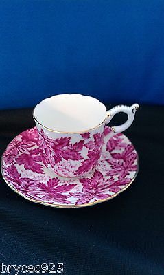 COALPORT DEMITASSE CUP AND SAUCER AD1750