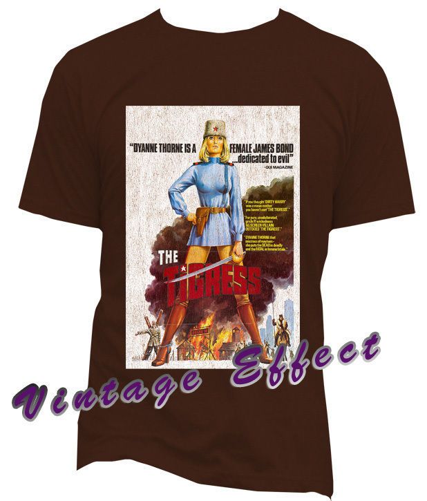 ILSA,THE TIGRESS OF SIBERIA FUNKY COOL T SHIRTS B MOVIE POSTER VINTAGE