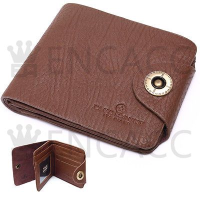 LEATHER Credit Card Wallet Purse★clutch★z ippered coin pocket