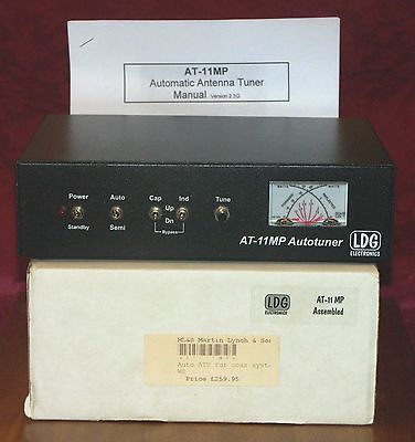 LDG AT 11MP 160 10 Metre Antenna Tuner