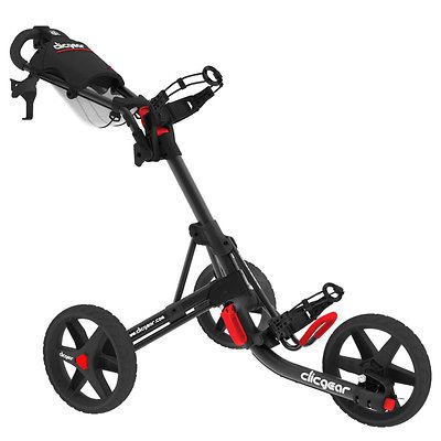 Clicgear Clic gear 3.5+ Push Cart   Charcoal/Black