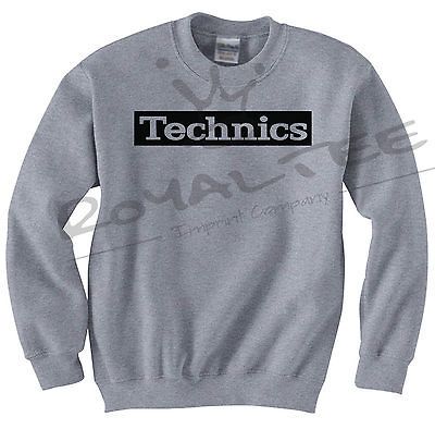 Crewneck Sweater Vinyl House DubStep Mixer Rap YOLO YMCMB Turntable