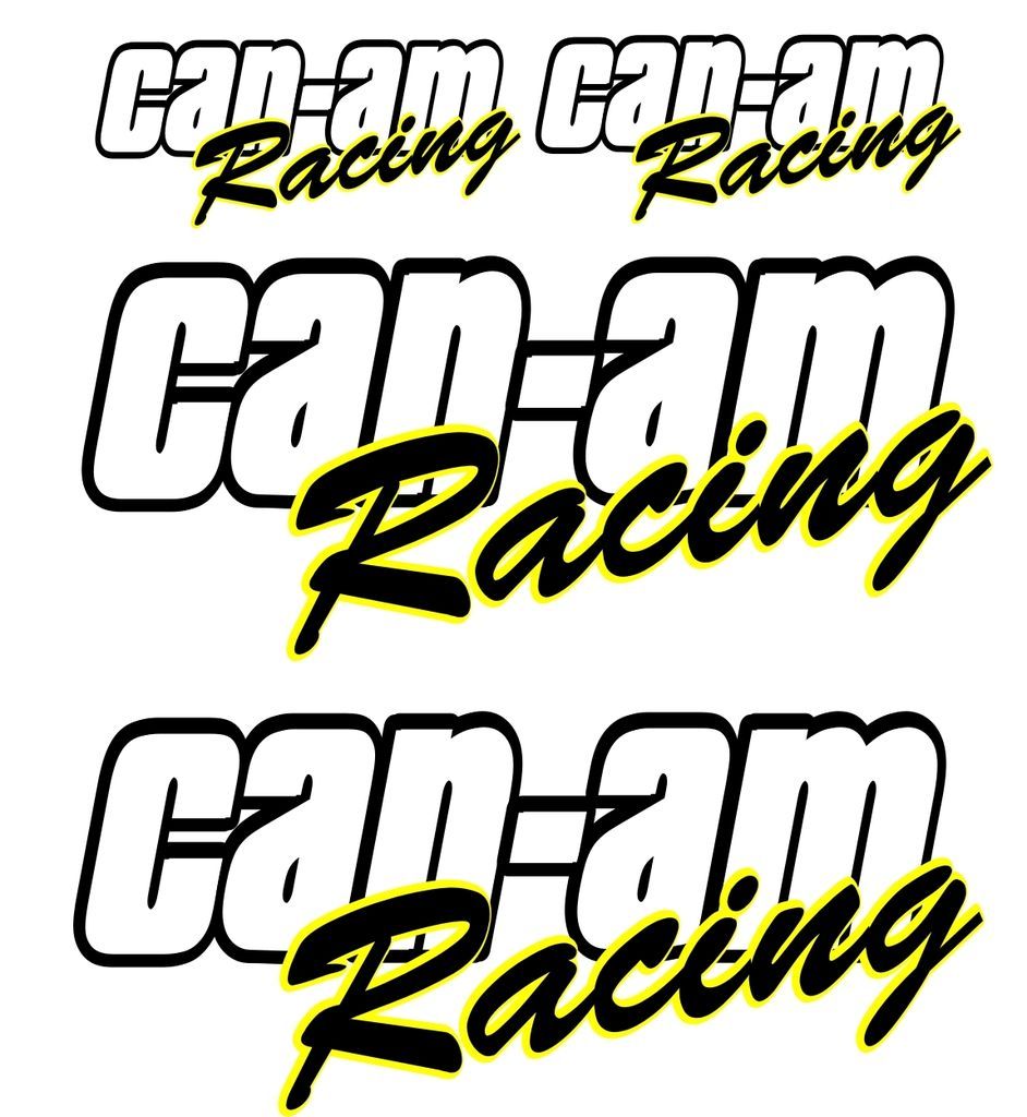 CAN AM trailer DECALS STICKERS SEA BRP SKI DOO ATV SPYDER COMMANDER