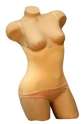 2XL 22 24 FLESH COLOR SKIN COLOUR STRETCHY THICK LYCRA DANCE LEOTARD