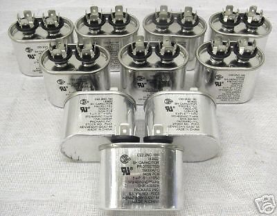 CP10 10 LOT 5mfd 370 Volt Motor Run Capacitor 5 mfd uf