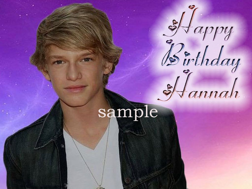 CODY SIMPSON Edible Photo CAKE Image Icing Topper Party Supply