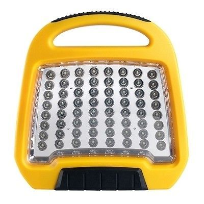 E709187 Defender LED Floor Work Light w/Rubber Base, 64 High Output