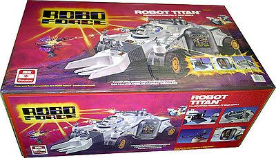 Robo Force Command Patroller Master Robot Transport & Base Station NEW