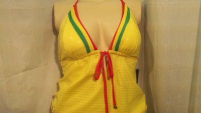 New Womens Coogi One Piece Short set (yellow)