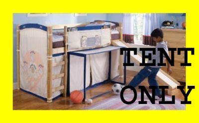 New Boys Girls Sports *Tent ONLY* Loft Bunk Kids Bed NR