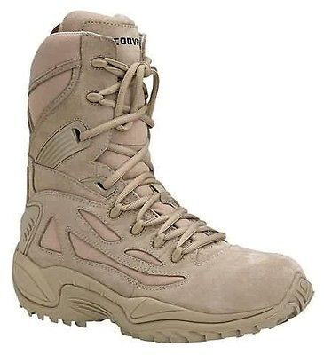 Converse C8895 Desert Tactical Boots with Side Zipper