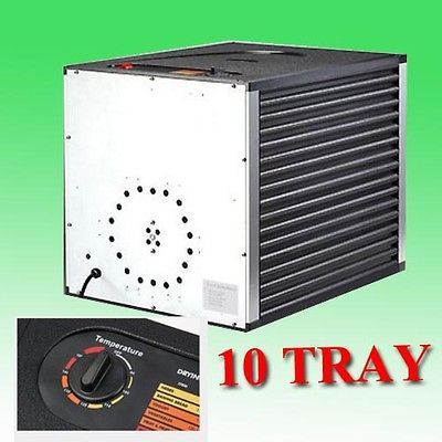 NEW COMMERCIAL DIGITAL 10 TRAY FOOD DRYER DEHYDRATOR + TIMER HIGH