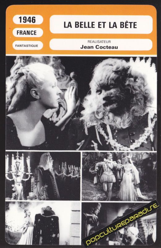 LA BELLE ET LA BETE 1946 Beauty & the Beast PHOTO CARD