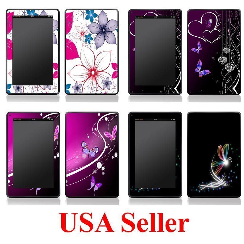  Kindle Fire (Latest Generation) Skin Sticker Decal Cover Top