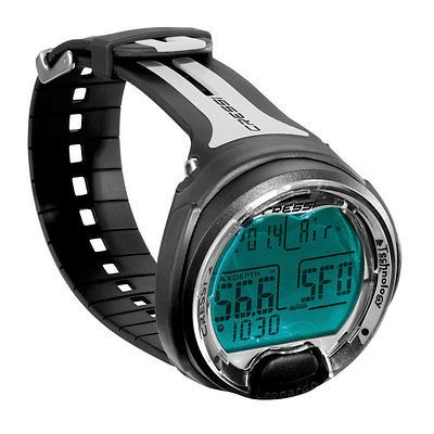 Cressi Leonardo Scuba Dive Computer, Wrist Model   Black/Silver