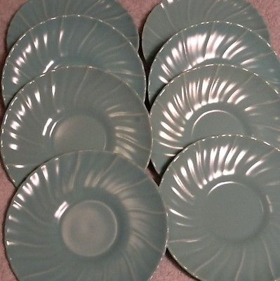 Franciscan Ware Coronado Blue Saucers Plates
