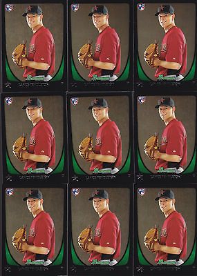 Lot (10) 2011 Bowman LANCE PENDLETON RC Card # 68 Huston Astros